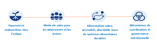 Thèmes d'intervention du projet EU4SUN